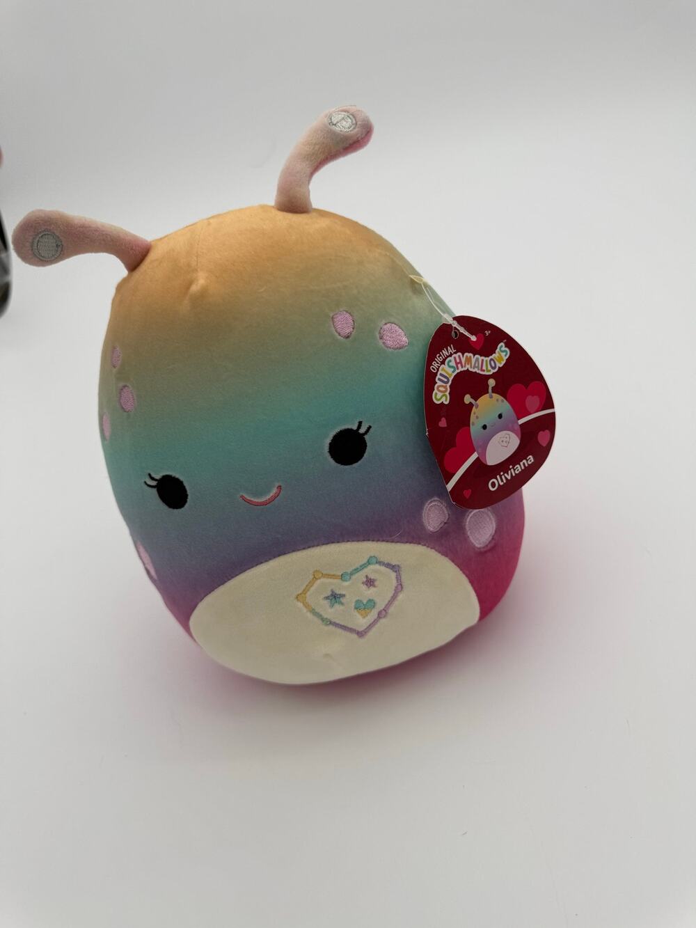 NWT Squishmallows Oliviana rainbow plush